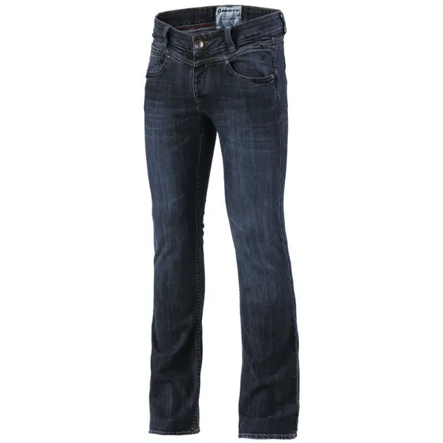 Scott Denim Bukse Dame - Blå 36 MC damejeans, aramid/kevlar forsterket 
