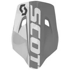 Scott 550 Skygge - Split Hvit/Gr&#229; Ekstra skygge til Scott 550 hjelm