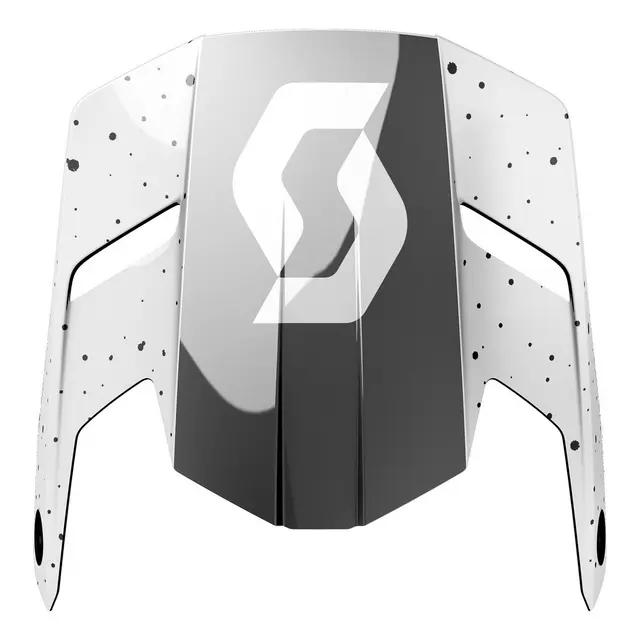 Scott 350 Skygge - Team Hvit/Sort Ekstra skygge til Scott 350 hjelm 