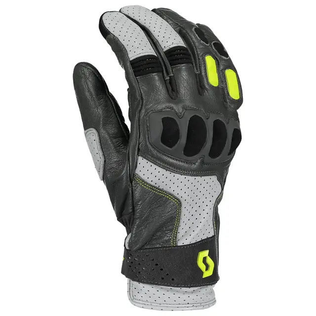 Scott Sport ADV Hanske - Grå/Lime, M Laget for eventyrlige turer! 