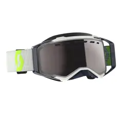 Scott Prospect SX Brille - Gr&#229;/Gul Enhancher S&#248;lv Chrome