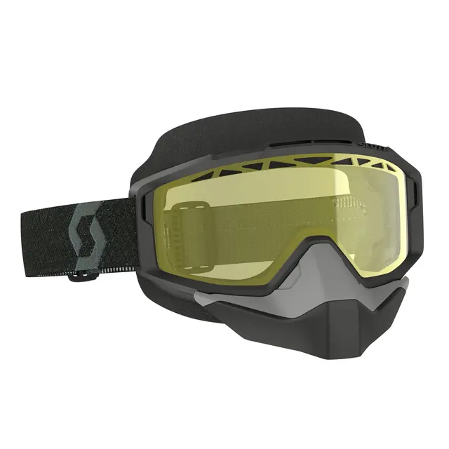 Scott Split OTG SX Brille - Sort Gul Linse 