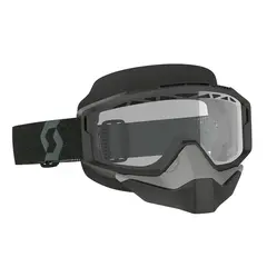Scott Split OTG SX Brille - Sort Klar Linse