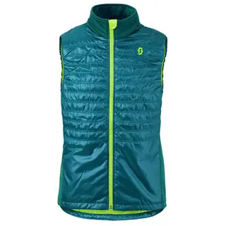 Scott Insuloft Light Vest - Bl&#229; Lett, varm vest med Primaloft, pakkbar