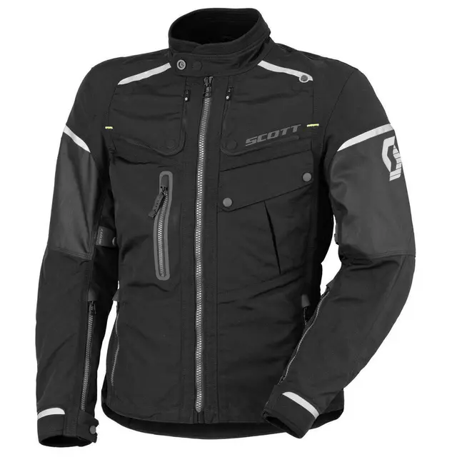 Scott Concept VTD Jakke - Sort M Teknisk MC jakke, godt ventilert 