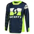 Scott Enduro Trøye - Blå/Gul Slitesterk trøye med polstringer