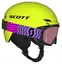 Scott Keeper 2 Jr Hjelmsett - Neongul Barnehjelm som leveres med Witty briller
