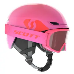 Scott Keeper 2 Hjelmkit - Rosa, M, 53-56 Barnehjelm som leveres med Witty briller