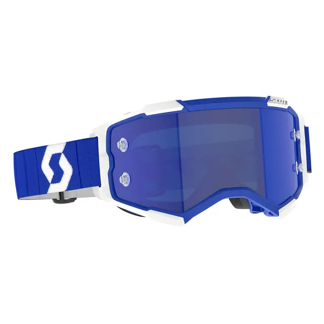 Scott Goggle Fury blue blue chrome works 