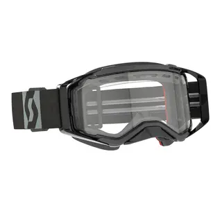 Scott Prospect SX Brille - Sort/Grå Sort/Grå - Klar linse