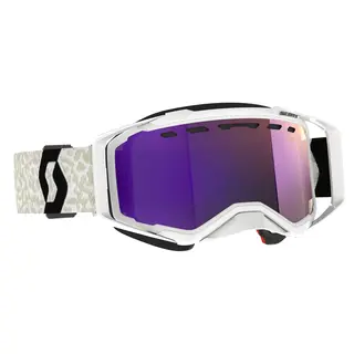 Scott Prospect SX Brille - Hvit/Sort Enhancer Lilla Chrome Linse