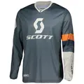 Scott 350 Track Trøye - Blå/Ora Lett og komfortabel MX-trøye!