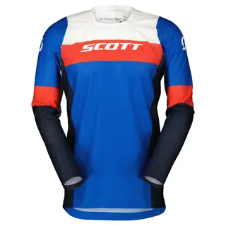 Scott 450 Angled LGT Tr&#248;ye - Bl&#229;/R&#248;d Toppmodell, Meget lett og ventilert
