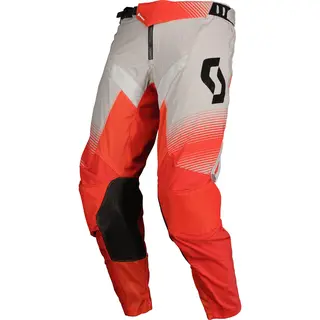 Scott 450 Podium Bukse - Gr&#229;/R&#248;d Toppmodell, lett og ventilert chassie