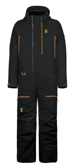 Scott Roop Dryo Monosuit  - Sort Varm touringdress, 200/180g - D-size 