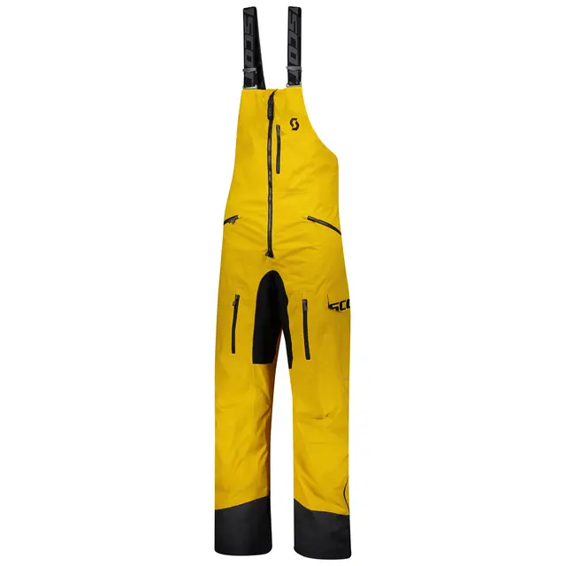 Scott XT-S Dryo Bukse - Gul Lett bukse med stretch og 3D mesh 