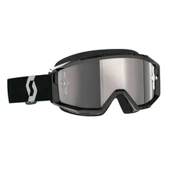 Scott Primal MX Brille - Sort/Hvit S&#248;lv Chrome WORKS Linse
