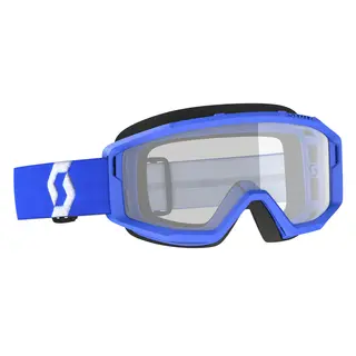 Scott Primal MX Brille - Bl&#229; Klar Linse