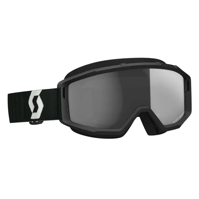 Scott Primal MX Brille - Sand Dust Sort/Hvit - High Speed Goggle 