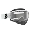 Scott Primal SX Brille - Hvit Klar Linse