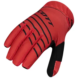 Scott 450 Hanske Angled - Sort/R&#248;d Toppmodell for Racing
