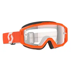 Scott Split OTG MX Brille - Oransje Klar Works Linse
