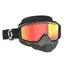 Scott Split OTG SX Brille LS - Sort/Hvit Lyssensitiv R&#248;d Chrome Linse