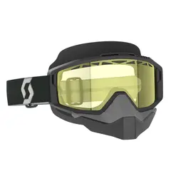 Scott Split OTG SX Brille - Sort/Hvit Gul Linse