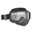 Scott Split OTG SX Brille - Sort/Hvit Klar Linse