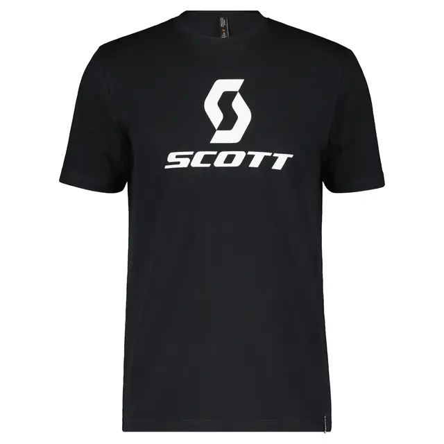 Scott T-Skjorte Icon SS Sort 