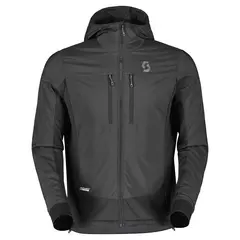 Scott Explorair Alpha Jakke - Sort Polartec jakke med stretch - Storselger!