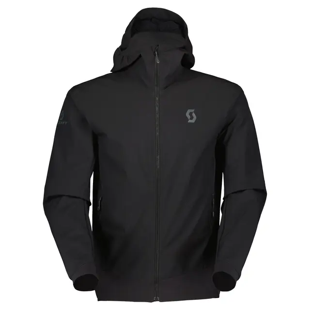 Scott Explorair Hybrid LT Jakke - Sort Lett fritidsjakke med full stretch 