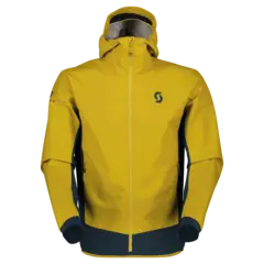Scott Explorair Hybrid LT Jakke, Gul Lett fritidsjakke med full stretch
