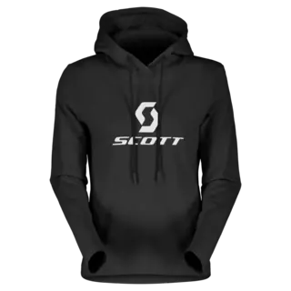 Scott Tech Hoodie Dame - Sort Teknisk hettegenser m/atletisk passform