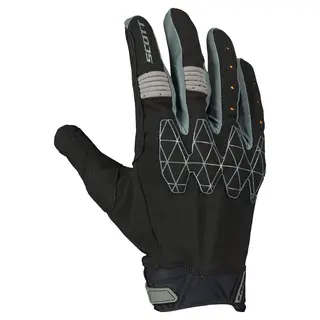 Scott X-Plore D3O Hansker - Sort/Gr&#229; Lettvekts Enduro/MX-Hanske