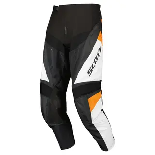 Scott Evo Track Bukse - Sort/Oransje Forsterket og solid designet MX-bukse