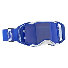 Scott Prospect 2.0 MX Brille - Bl&#229;/Hvit Bl&#229; Krom Works Linse