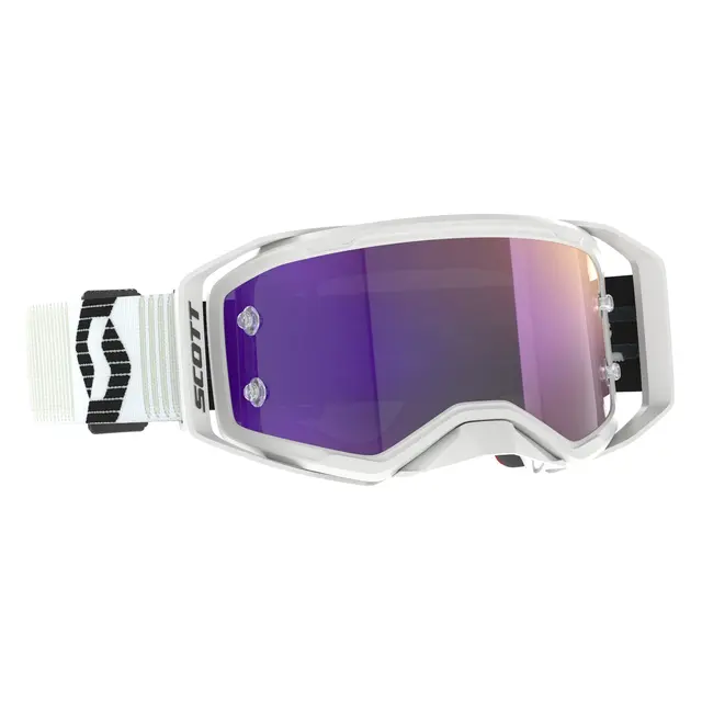 Scott Prospect 2.0 MX Brille - Hvit/So Lilla Krom Works Linse 