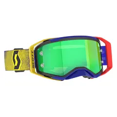 Scott Prospect 2.0 MX Brille - R&#248;d/Gul Gr&#248;nn Krom Works Linse