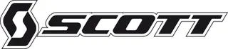 Scott Sticker Horisontal Hvit 45cm Hvitt Scott Klistremerke