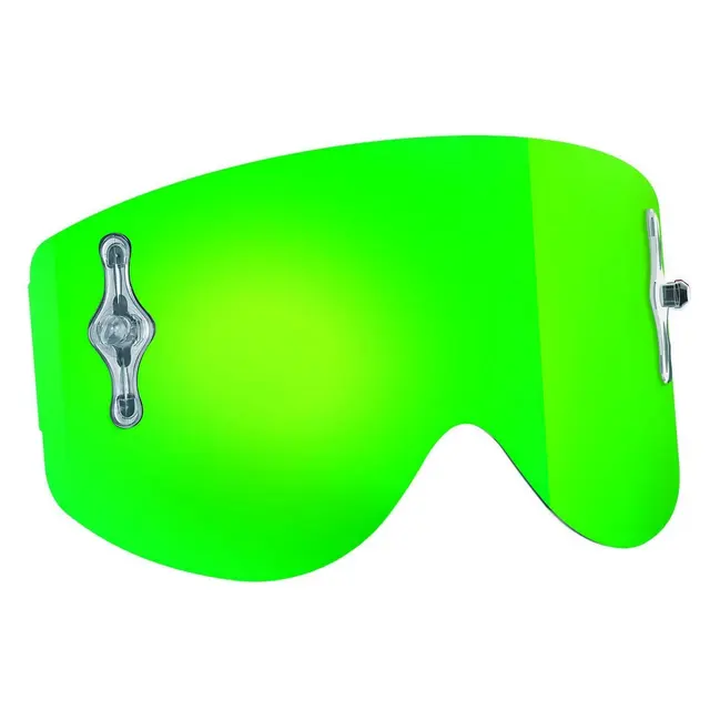 Scott MX Enkel Linse - Grønn Krom Recoil XI/ 80 -Serien/ OTG87 