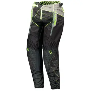 Scott Enduro MX Bukse - Sort/Gul Slitesterke bukser med lufting