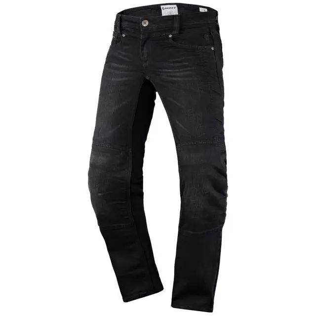 Scott Denim Bukse Dame Sort 40 (M/L) CE-Beskyttere, Kevlar, Aramid, Lett 