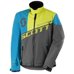 Scott Shell Pro Jakke - Gr&#229;/Bl&#229; Lett Skalljakke m/Stretch og Ventilasjon