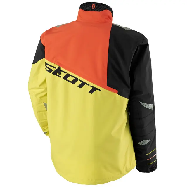 Scott ProShell Snøscooterjakke - Gul/Or/Sort