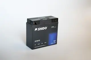 Shido 51913 Lithium Batteri 12v, 7.2Ah, 90Wh, 186x82x171
