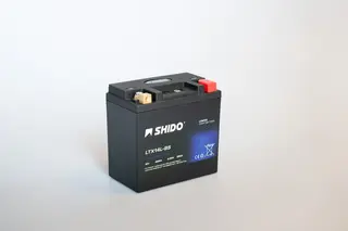 Shido LTX14L-BS Lithium Batteri 12V, 4Ah, 48Wh, 150x87x145