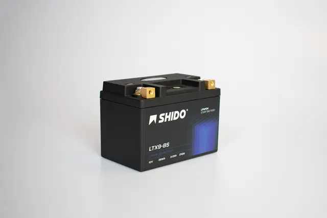 Shido LTX9-BS Lithium - 12V ATV/MC/Snøscooter Batteri