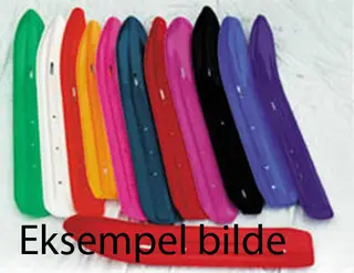 Skibelegg Ski Doo 3/16&quot; Std. Gul Selges i Par