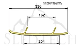 Totaltek Styreskinne - Lynx &amp; Ski-Doo Selges Parvis, Koromant, Racing